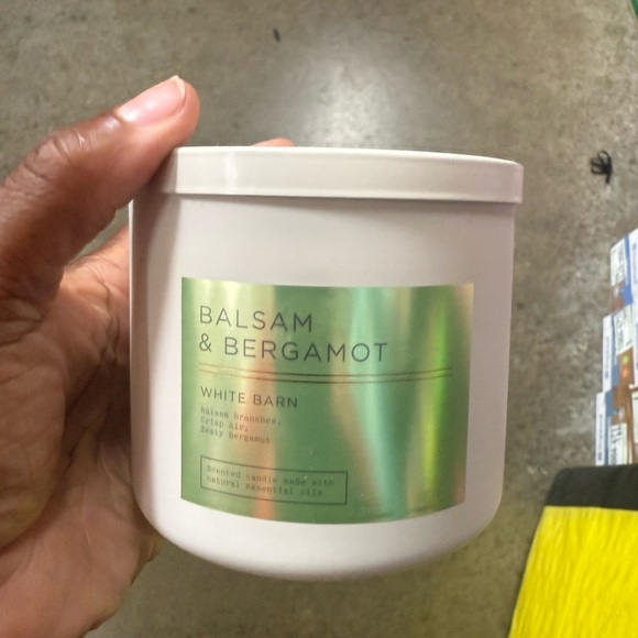 White Barn Other - White Barn Balsam & Bergamot bath and body works candle